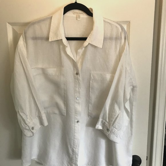 Eileen Fisher Blouse/Shirt - Picture 1 of 4